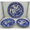 Blue Willow Flair Salad Plate 7 1/4 Diameter Set Of 2 Beautiful & Plate
