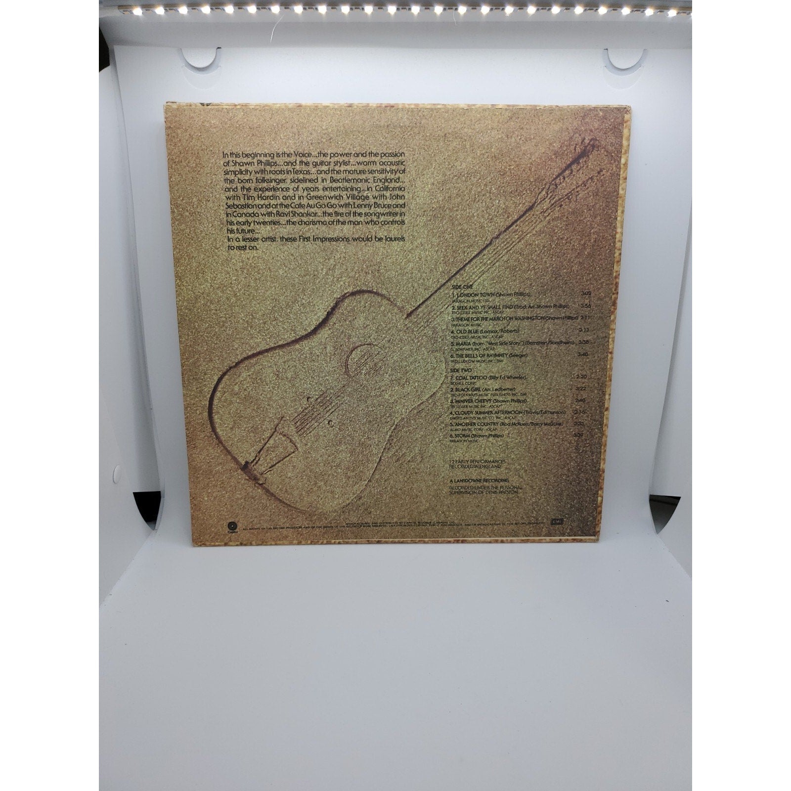 Shawn Phillips - First Impressions T-6402 (Record)