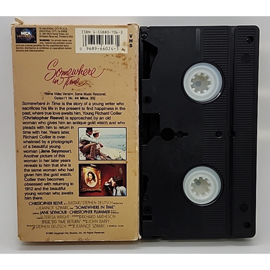Somewhere in Time (VHS, 1996)