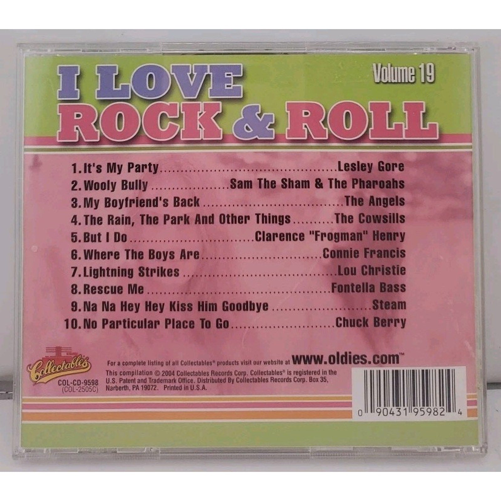 I Love Rock N Roll, Vol. 19 by Various (CD, 2004)