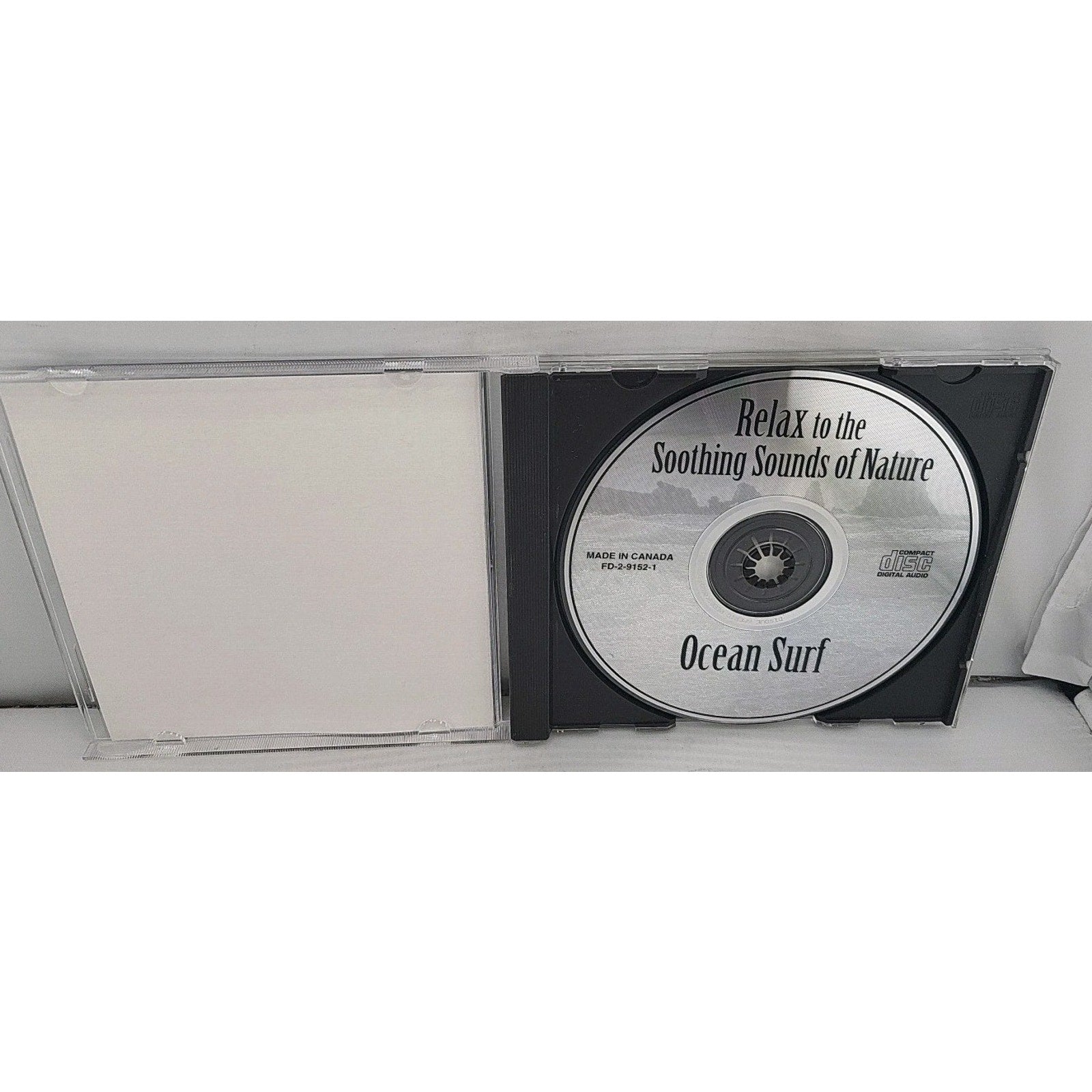 Relax To The Soothing Sounds Of Nature Ocean Surf 1994 CD