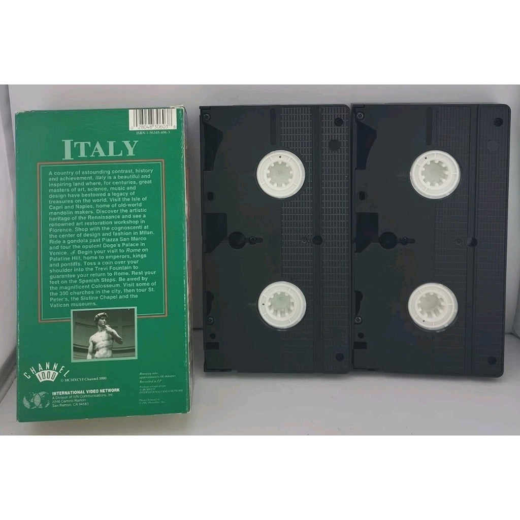 Italy/Rome Travel VHS Set-2 Tapes