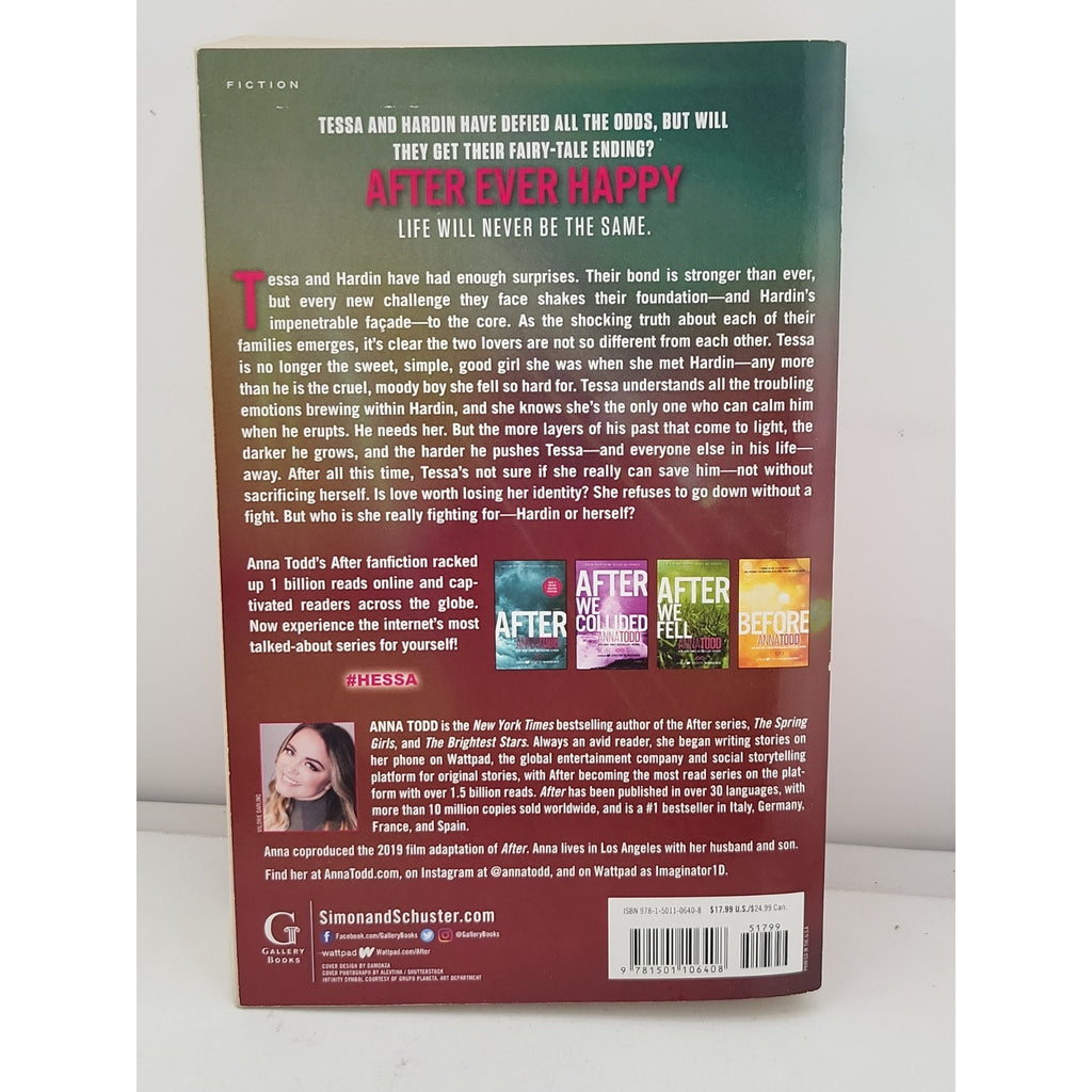 After Ever Happy by Anna Todd (2015, Trade Paperback)
