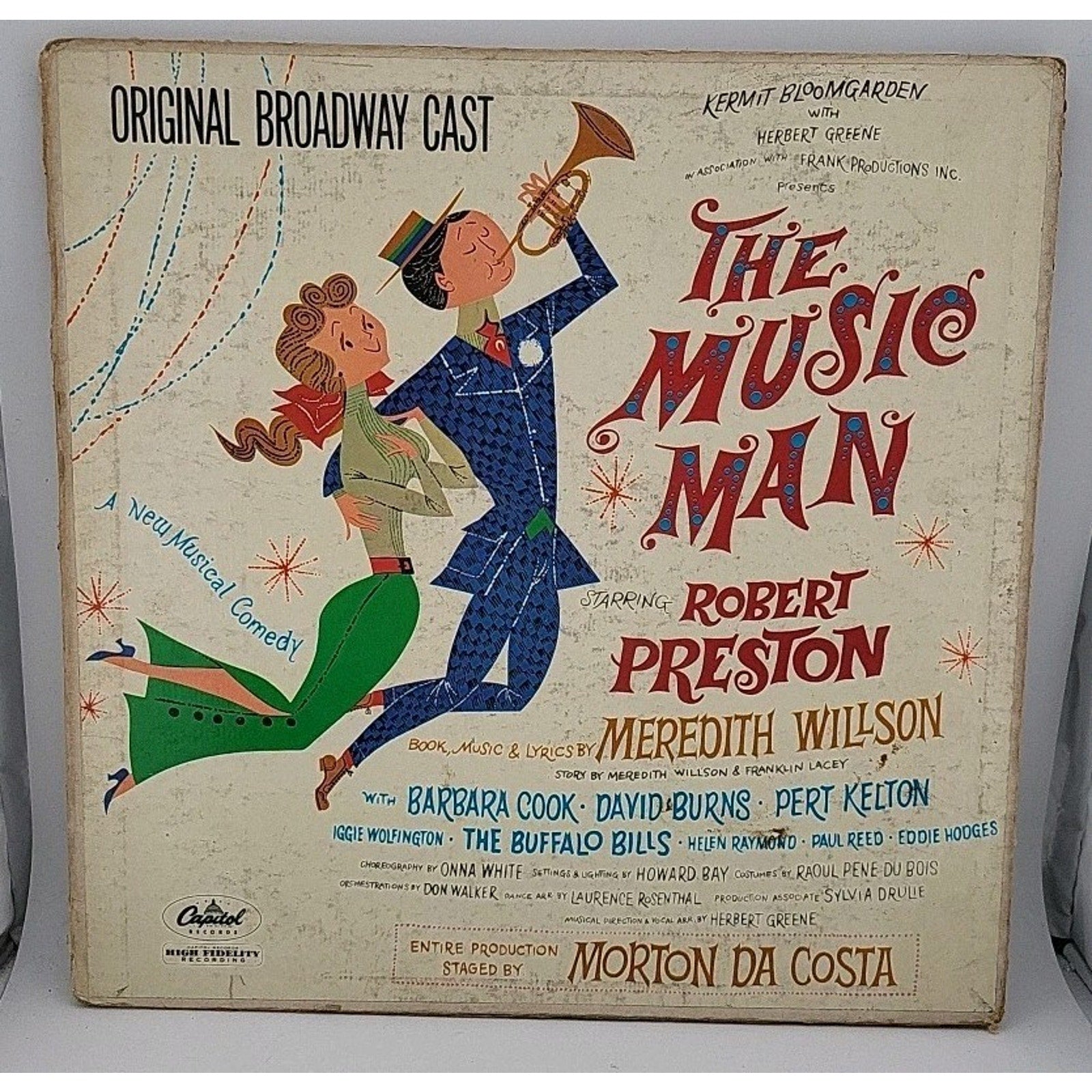 The Music Man-Original Broadway Cast Robert Preston/Meredith Willson - SWAO 0990