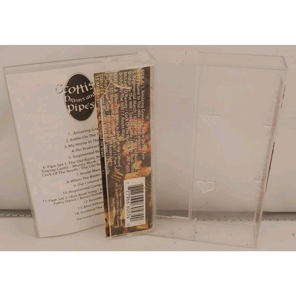 Scottish Drums & Pipes by Various Artists (Cassette, Apr-2007, Premium Latin)