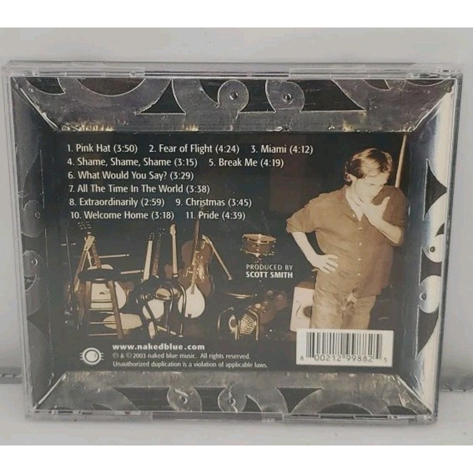 Five by Five by Naked Blue (CD, 2004)