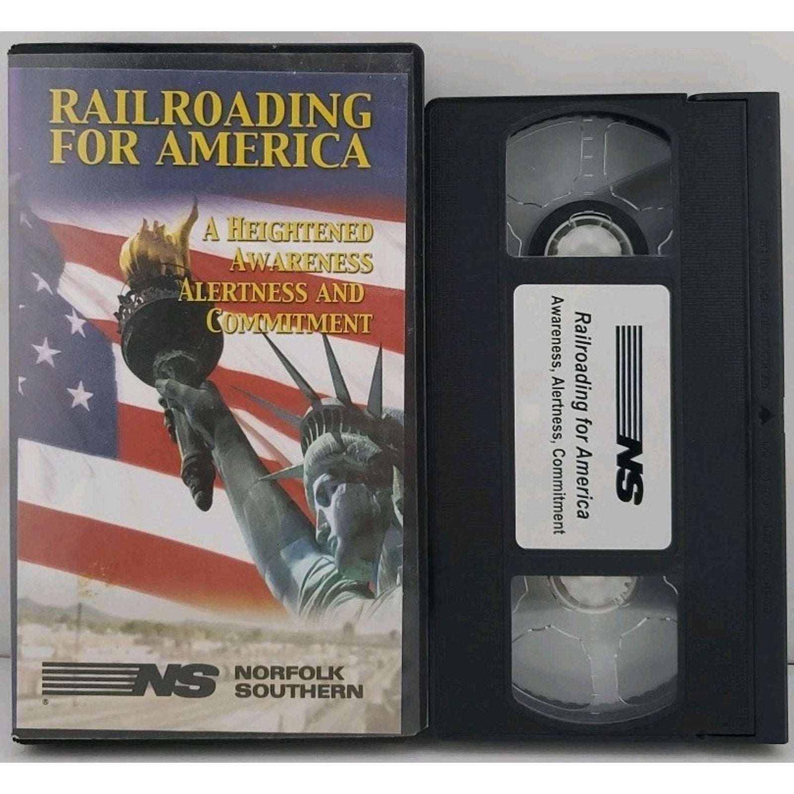 Norfolk Southern VHS Railroading For America (VHS)
