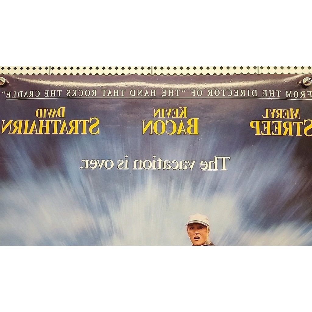 39x26 Original 1994 The River Wild Movie Film Poster Meryl Streep Kevin Bacon