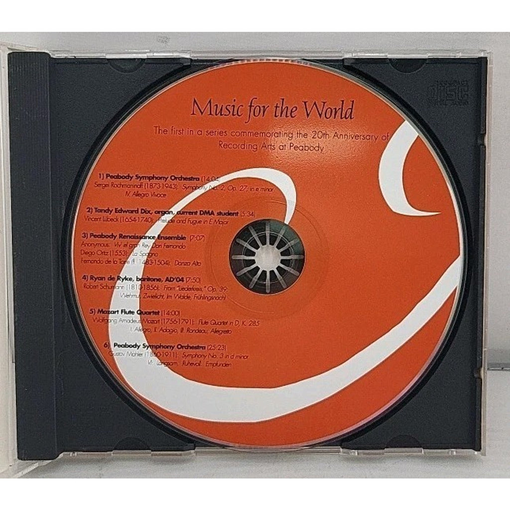 Music For the World: The Peabody Institute Of The John Hopkins University - CD