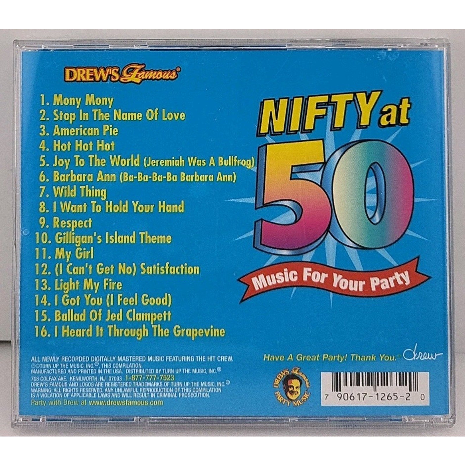 Nifty at 50 for Your Party by Drew's Famous Nifty at 50-Music for Your Party...