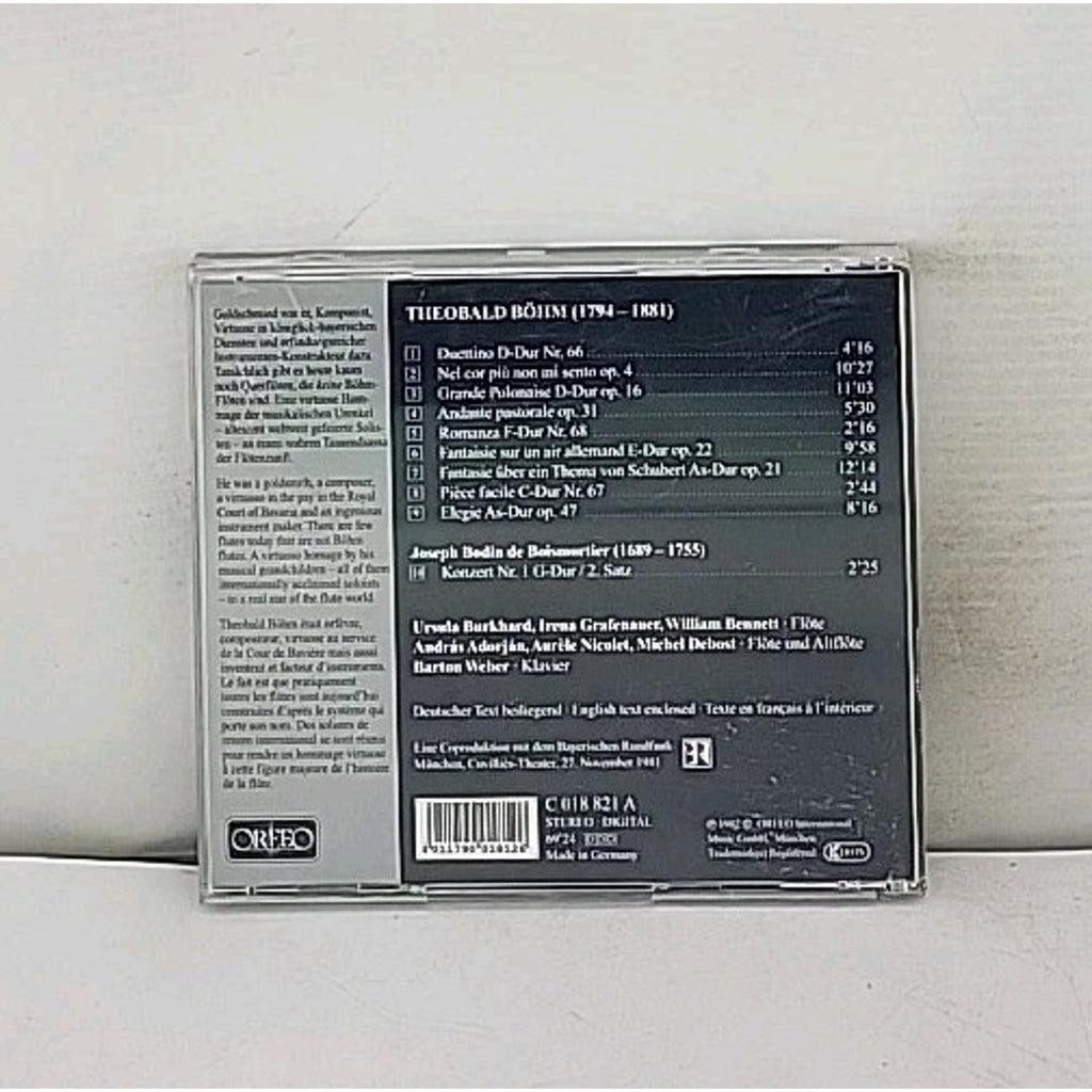 Compositions for Flute by Bohm / Adorjan / Bennett / Burkhard / Debost (CD,...
