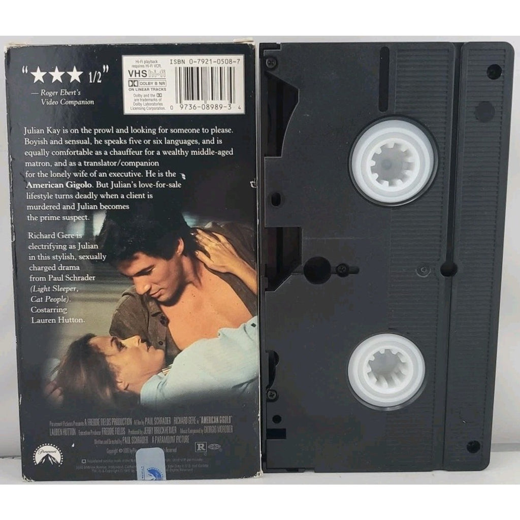 American Gigolo (VHS, 1997)