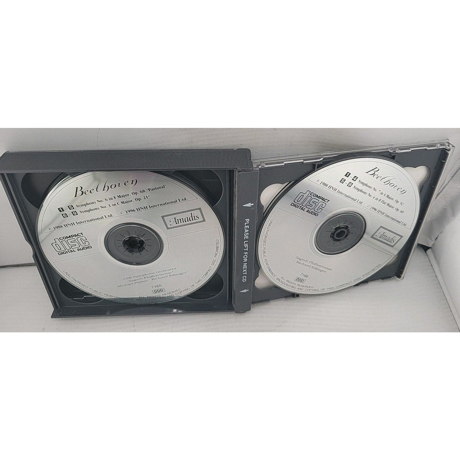 Beethoven Symphonies Nos. 1-9 Complete 5 Discs CD