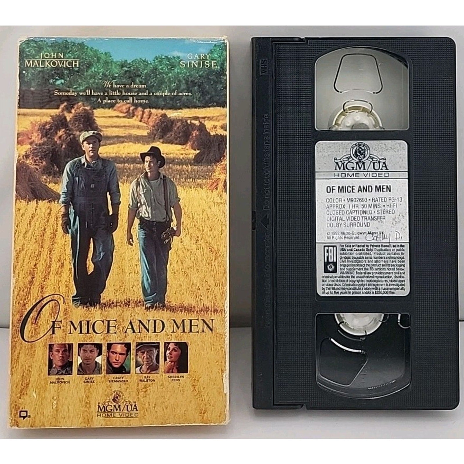 Of Mice and Men (VHS, 1993)
