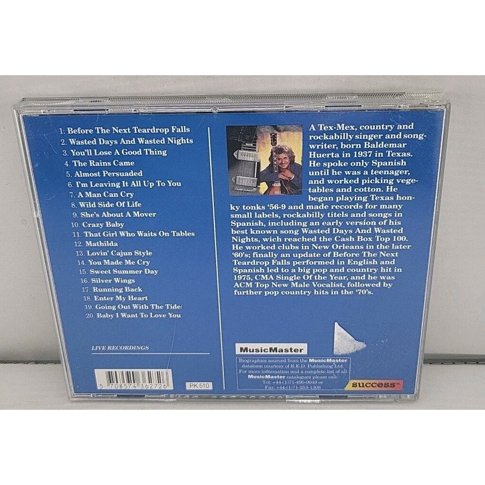 Freddy Fender – Before The Next Teardrop Falls CD