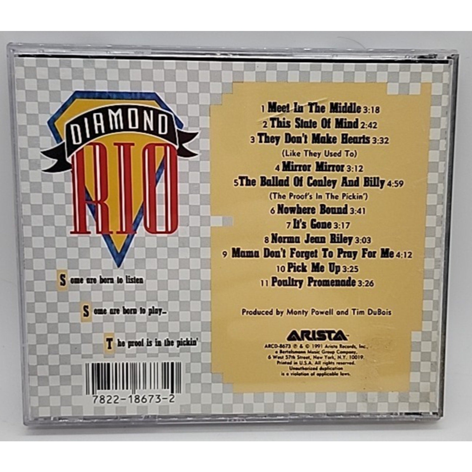 Diamond Rio by Diamond Rio (CD, May-1991, Arista)