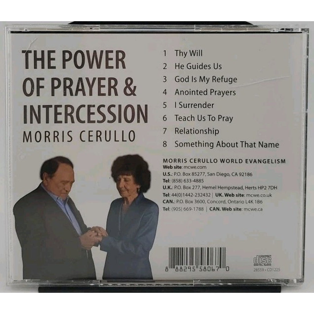The Power Of Prayer & Intercession CD - Morris Cerullo
