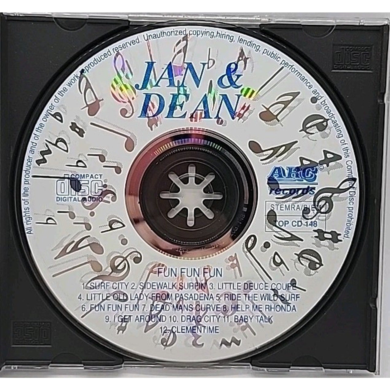 Fun Fun Fun by Jan & Dean (CD, Oct-2007)