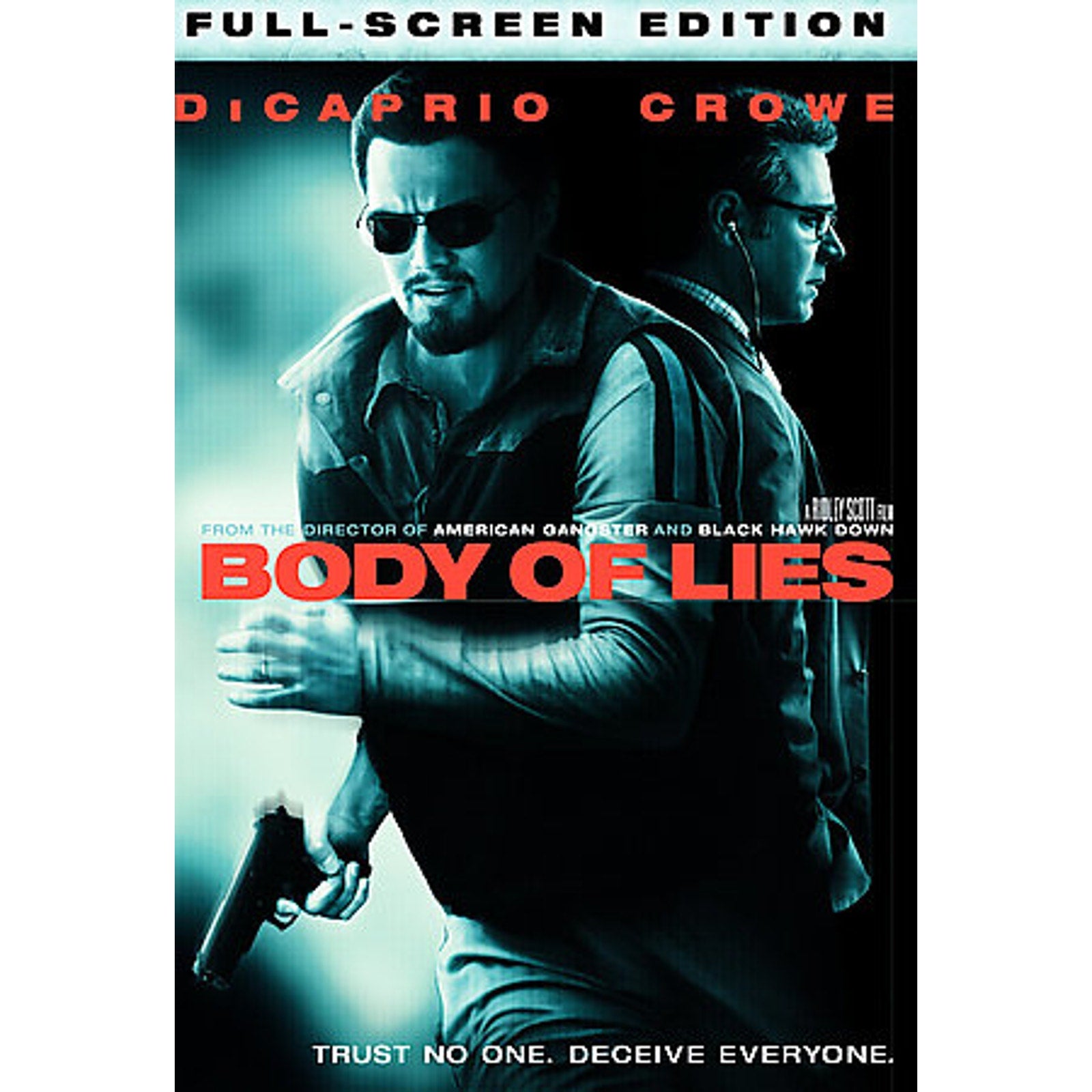 Body of Lies (DVD, 2009, Full Frame)
