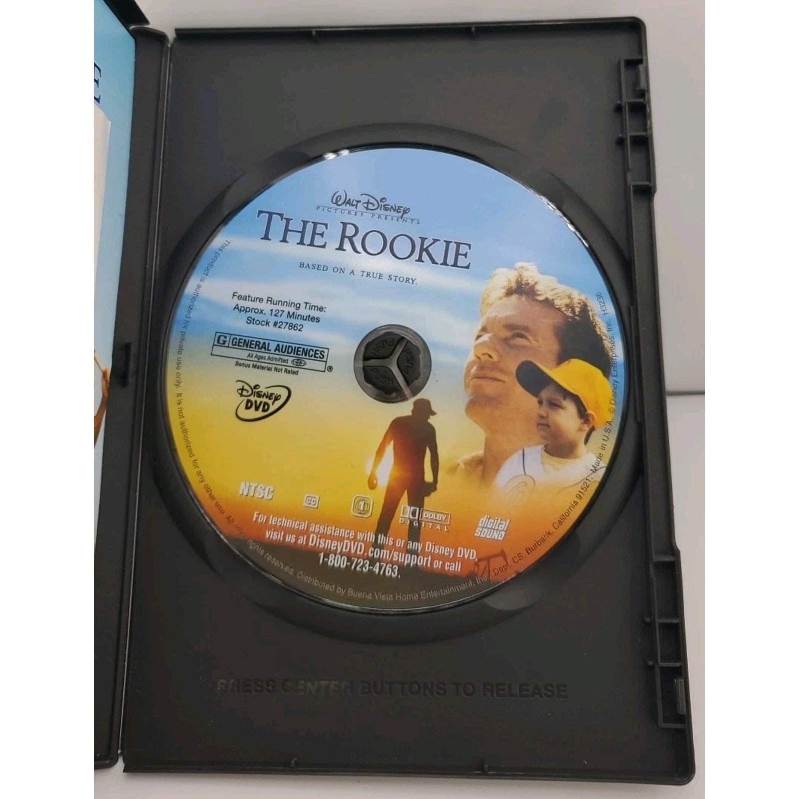 The Rookie (DVD, 2002)