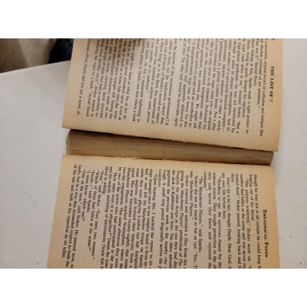 The List Of 7 by Mark Frost (1994, Mass Market)