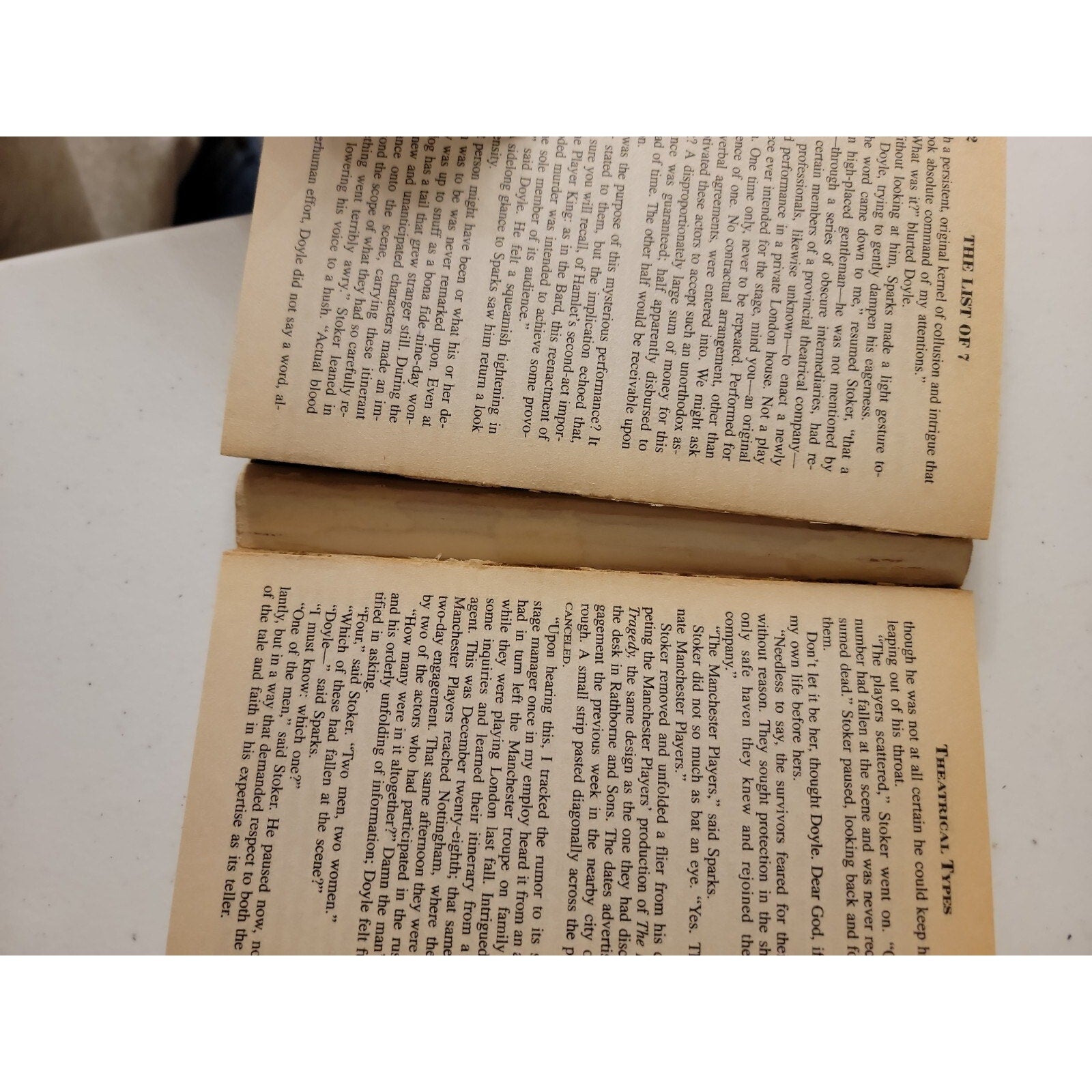 The List Of 7 by Mark Frost (1994, Mass Market)
