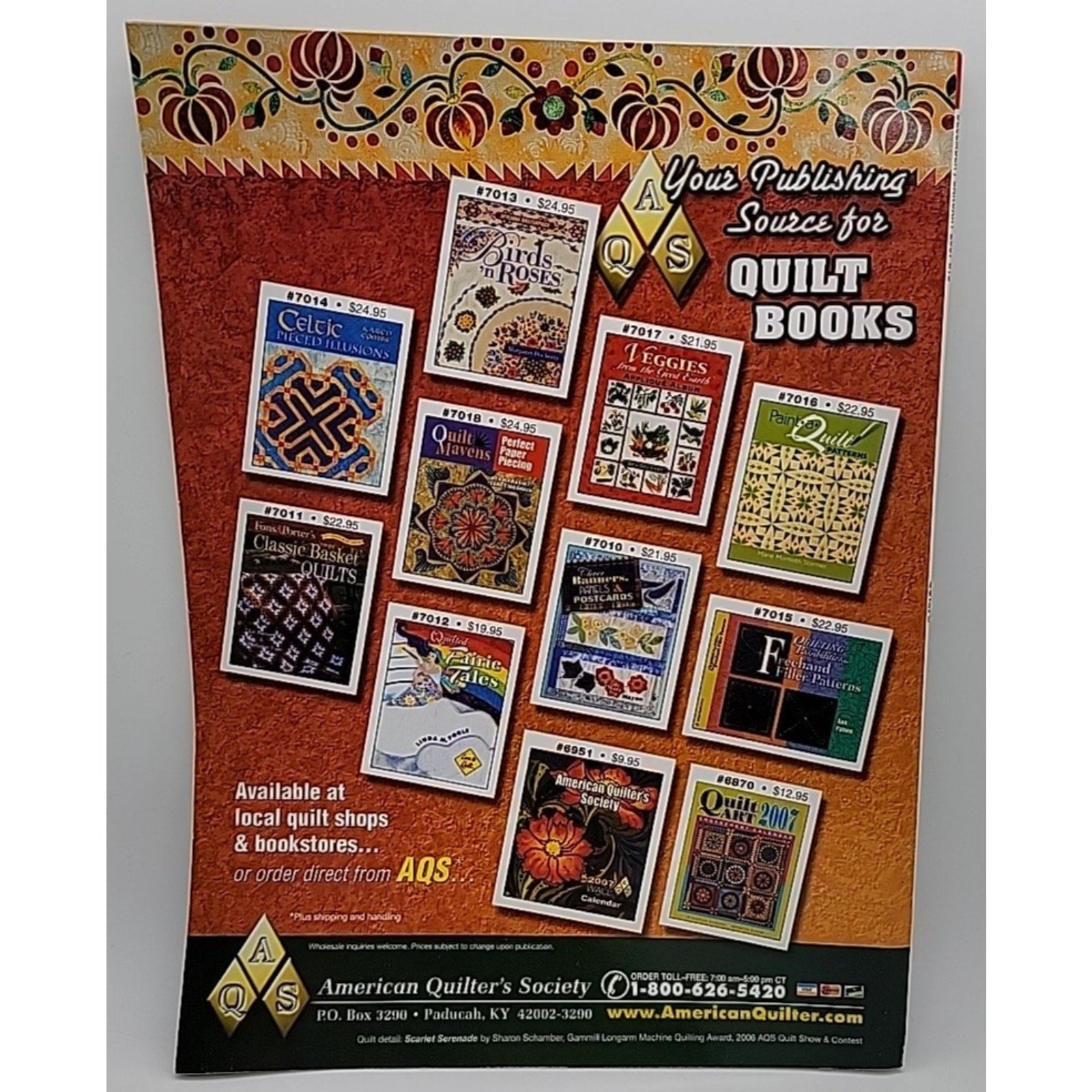 Quilt Magazine December January 2007 Quick Stitch Stars 14 Designs Hobbies Craft
