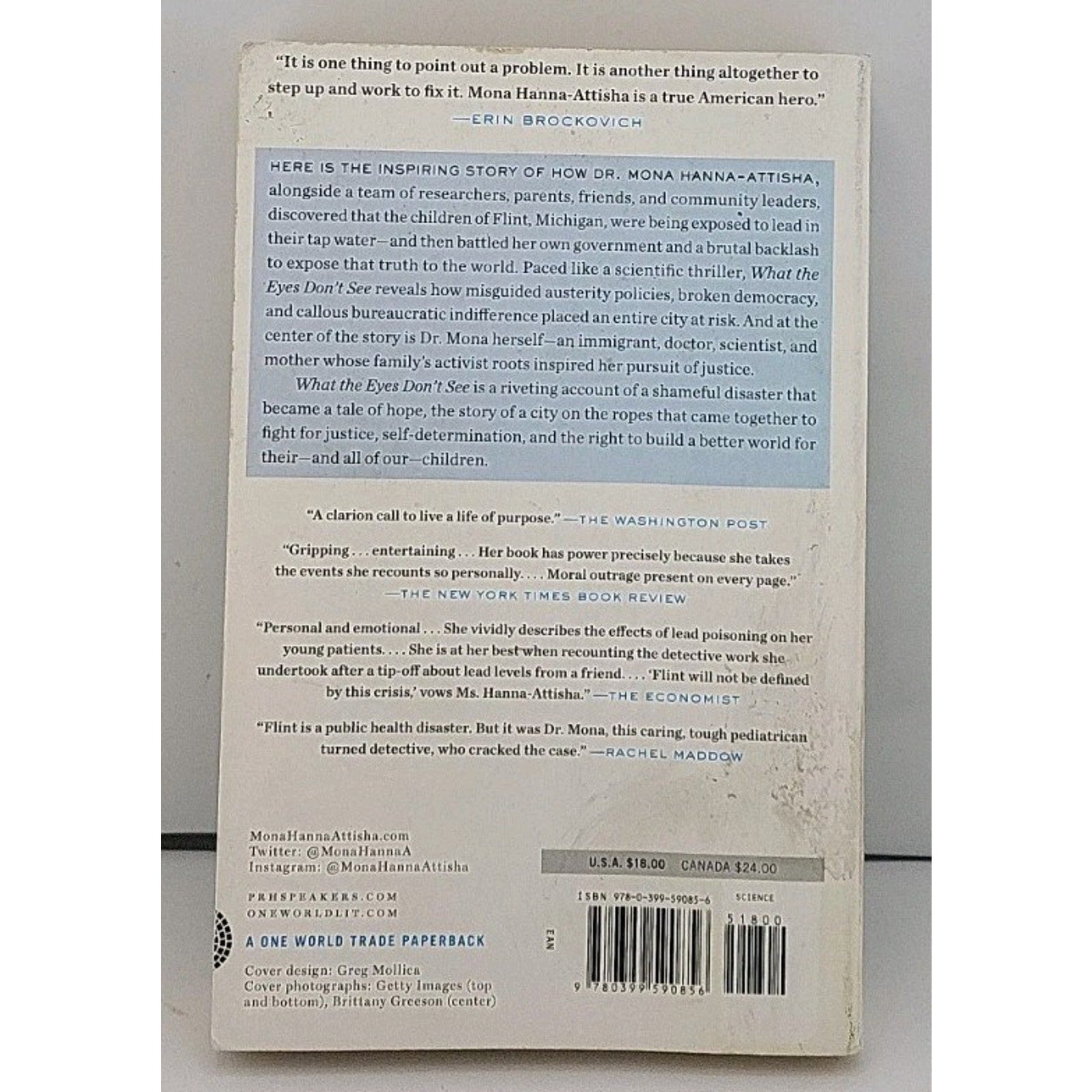 What the Eyes Don't See : A Story of Crisis, Resistance, and Hope in an American
