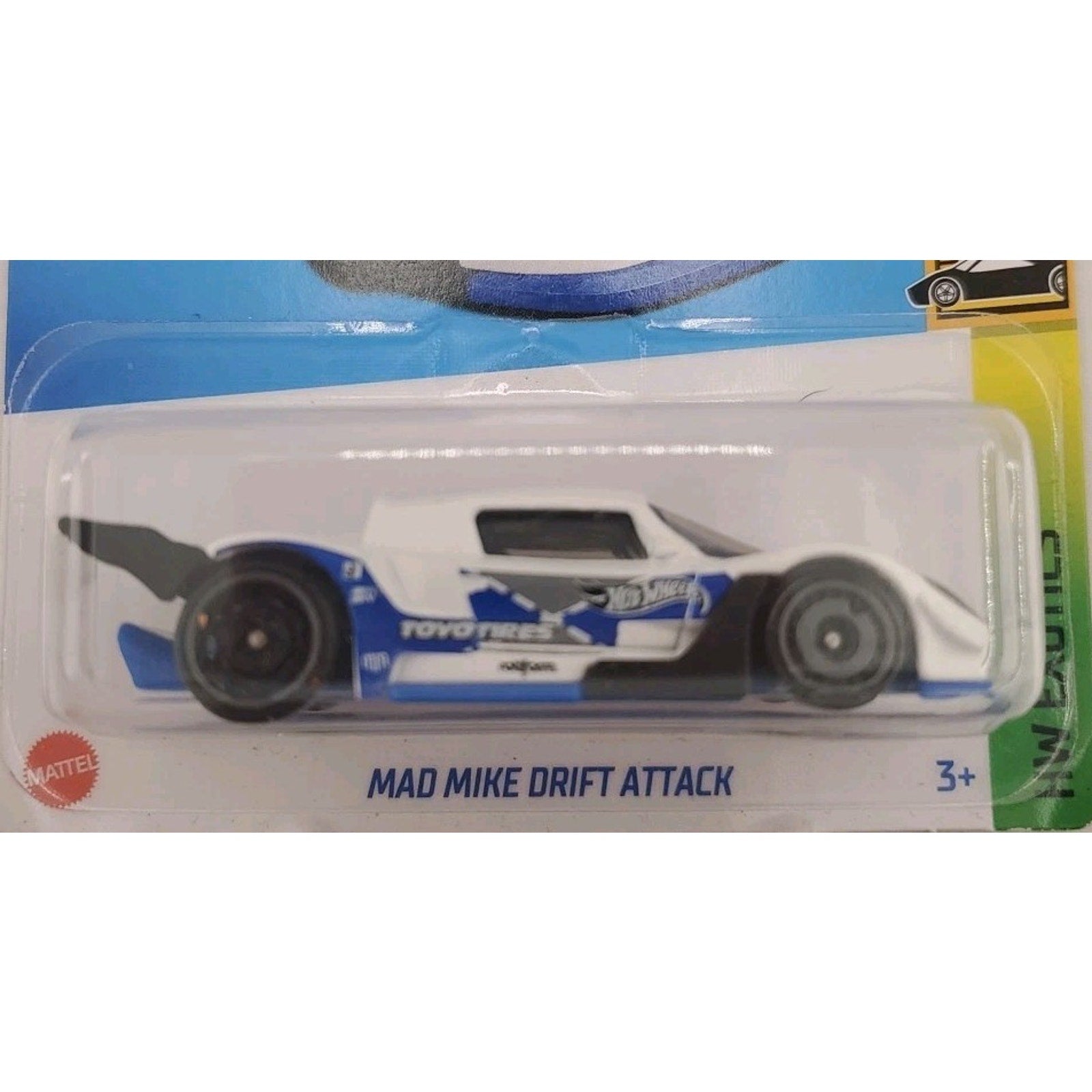 2023 Hot Wheels HW Exotics 5/10 Mad Mike Drift Attack 209/250