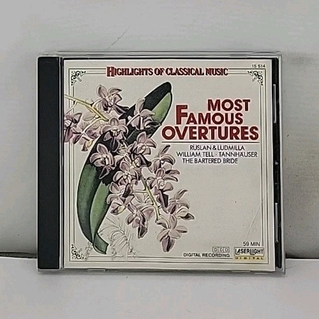 Most Famous Overtures by Various (CD, 1990)