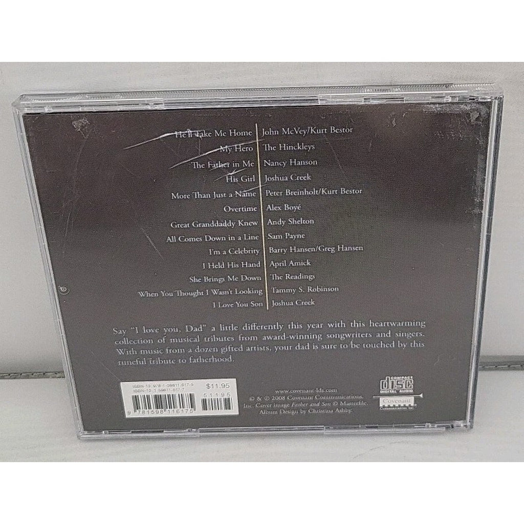 A Father's Love CD Tributes to Dad Alex Boye Kurt Bestor Joshua Creek Sam Payne