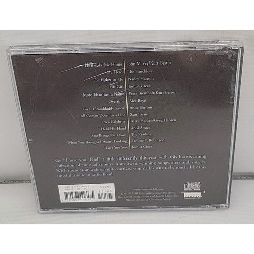 A Father's Love CD Tributes to Dad Alex Boye Kurt Bestor Joshua Creek Sam Payne