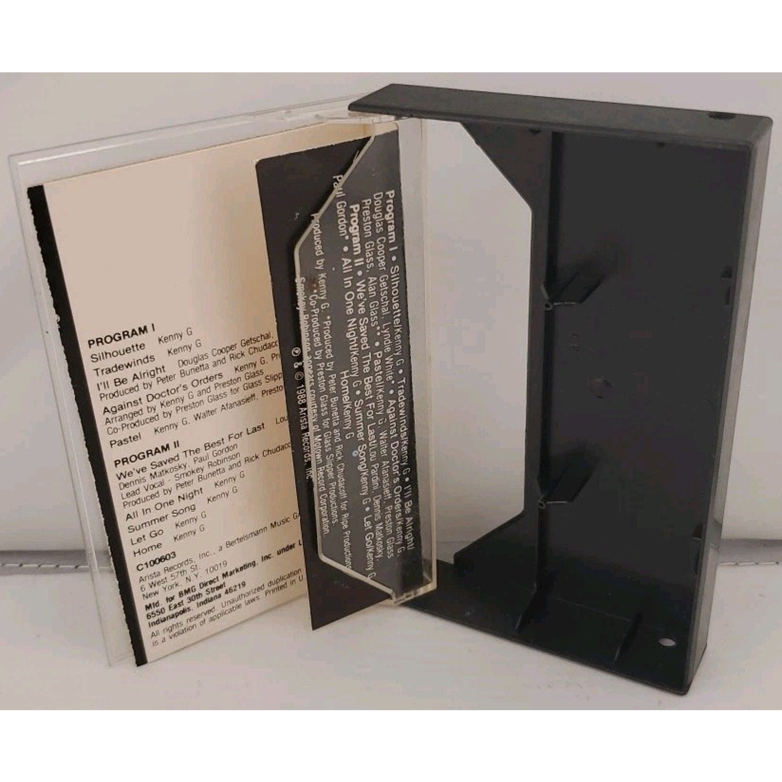 Silhouette by Kenny G (Cassette, 1990)