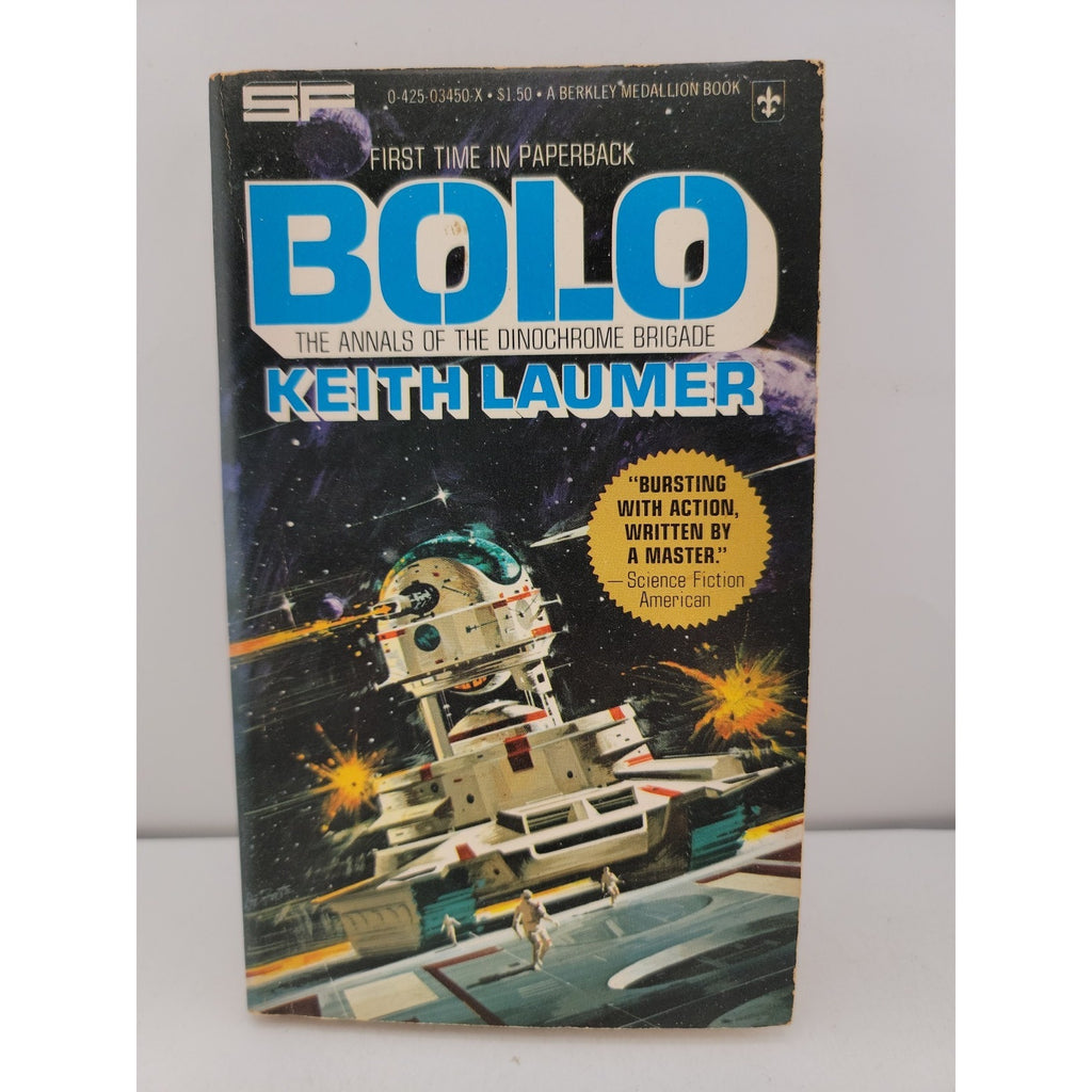 Bolo The Annals of the Dinochrome Brigade Keith Laumer 1977 Berkley 1st Ed PB