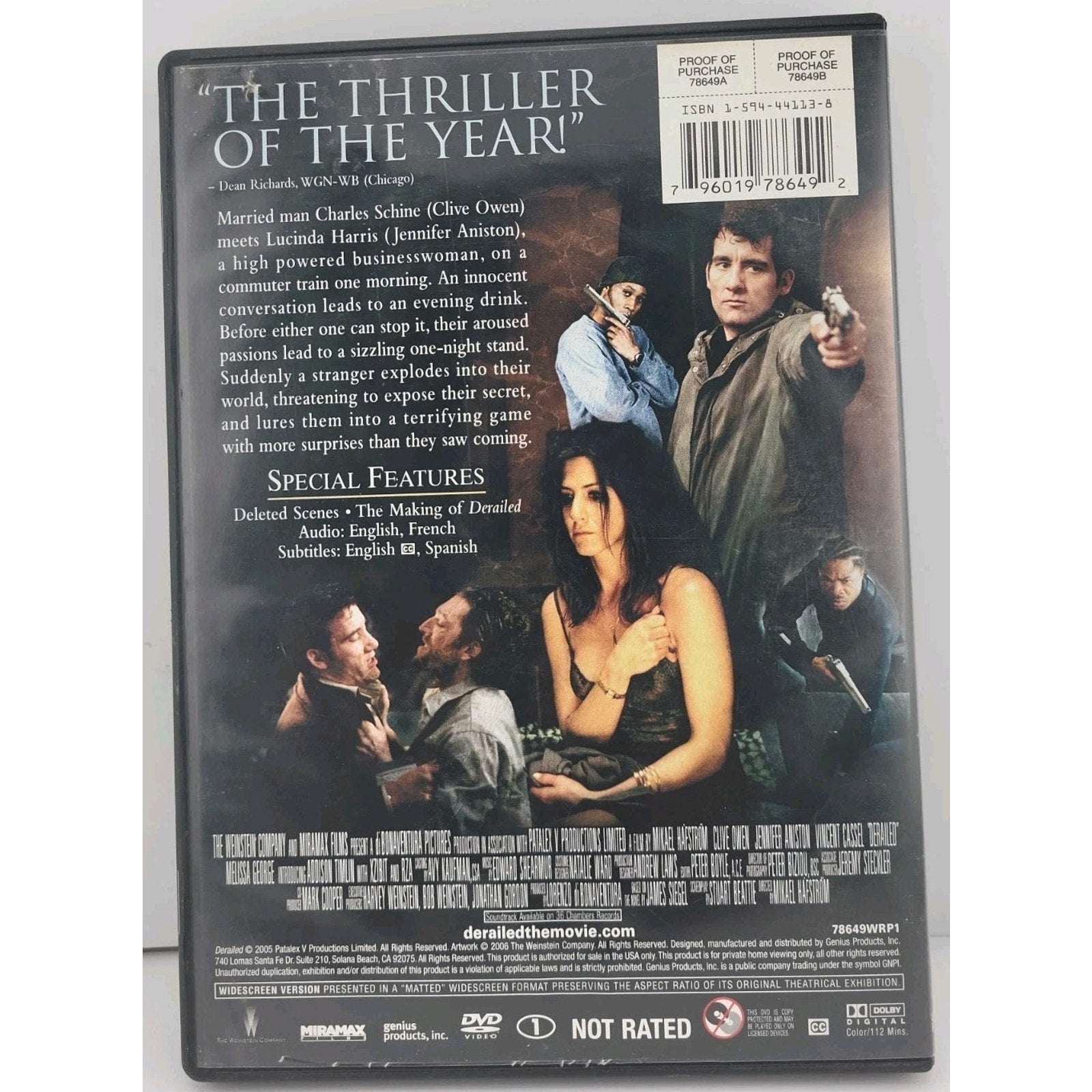 Derailed (DVD, 2005)