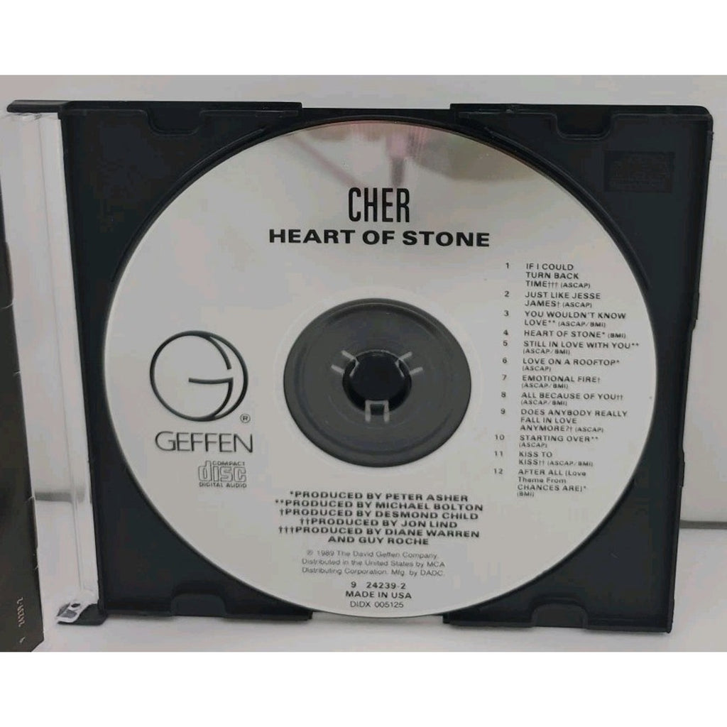 Heart of Stone by Cher (CD, 1989)