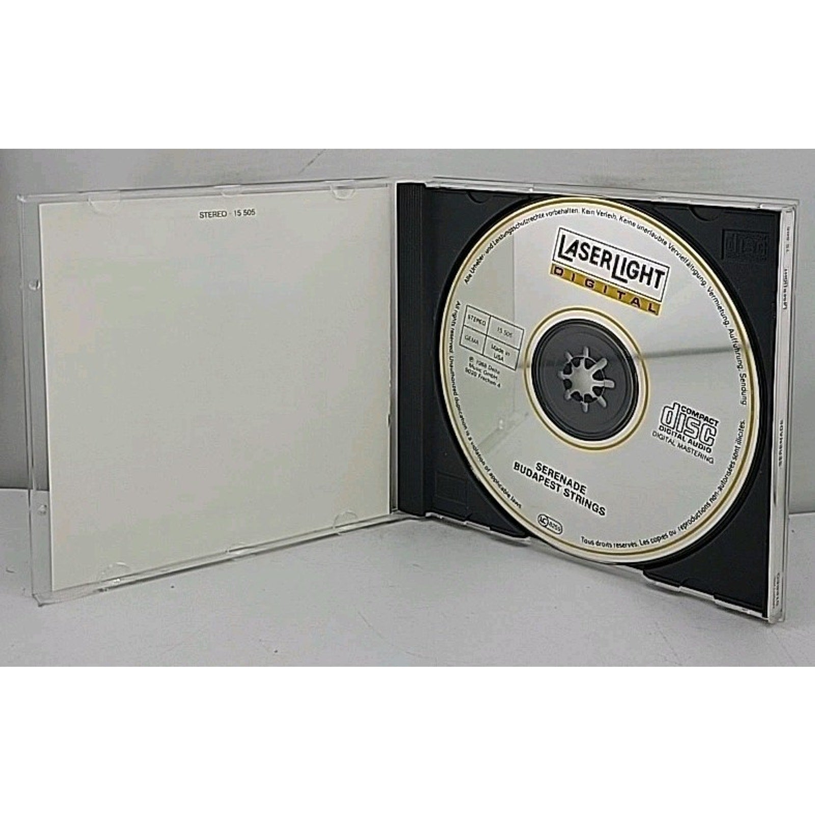 Serenade by Budapest Strings (CD, 1990)
