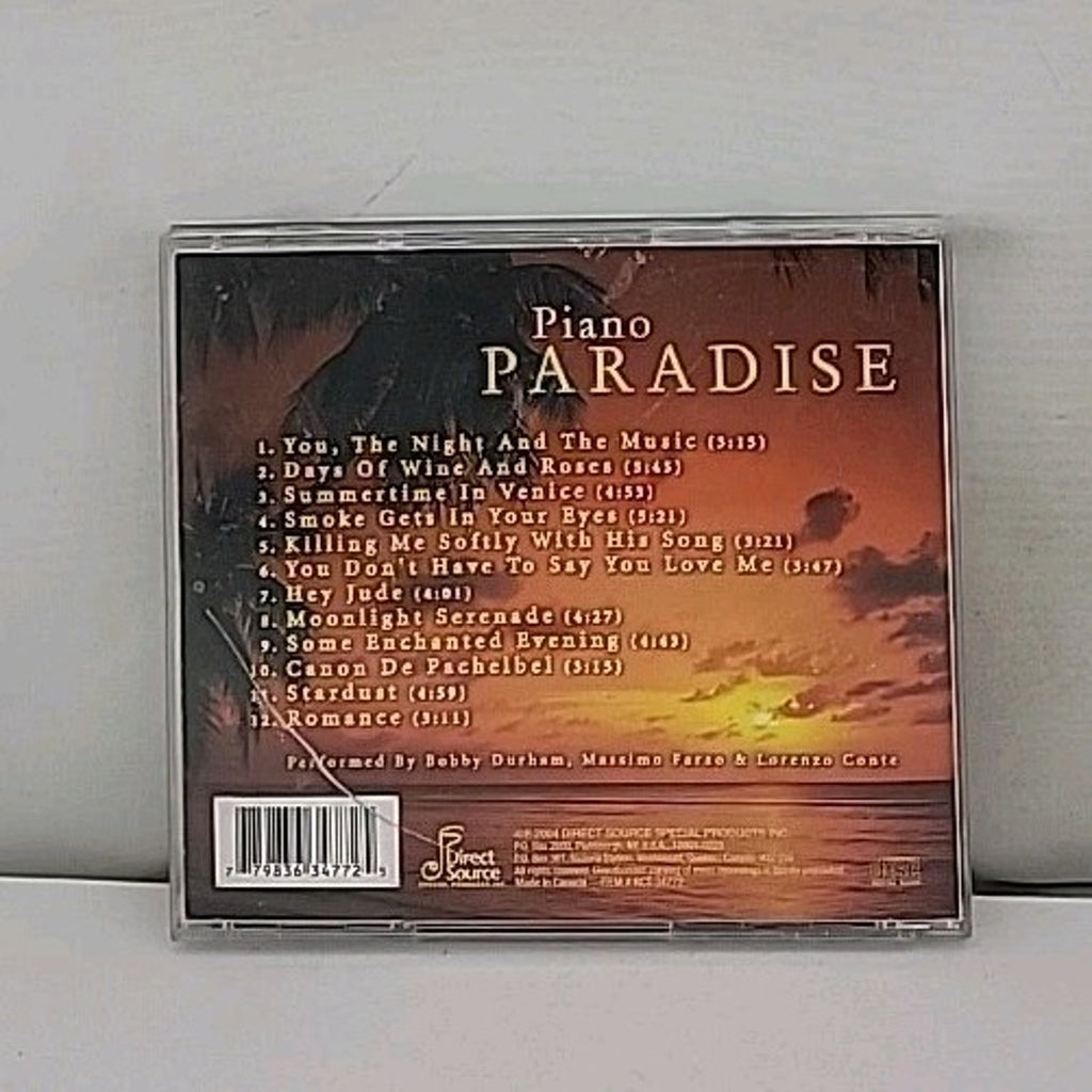 Piano Paradise CD Summertime in Venice Moonlight Serenade