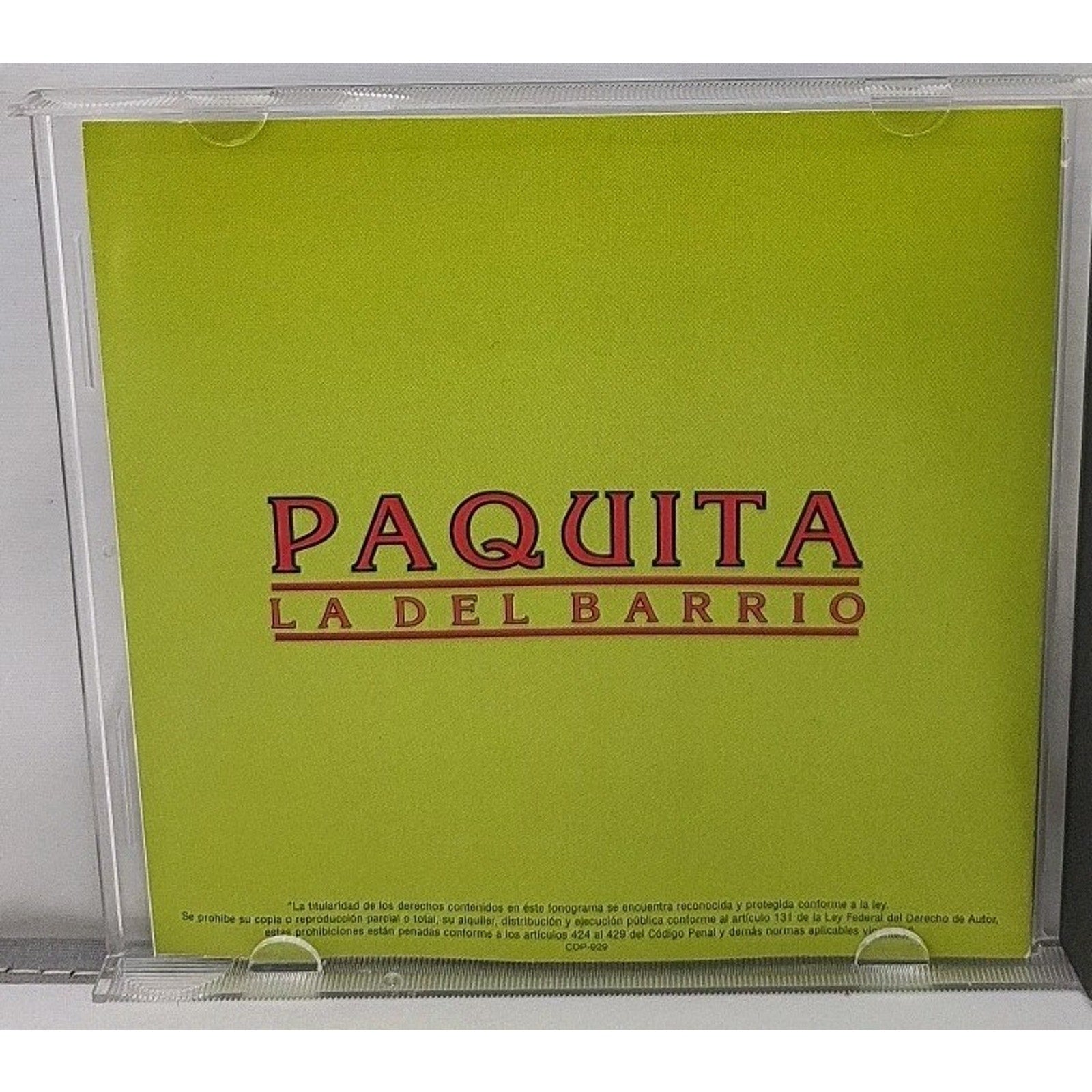 Paquita La del Barrio - Y Sus Boleros Romanticos (CD)