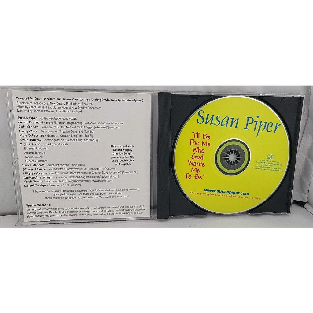 Susan Piper - I'll Be the Me Who God Wants Me to Be (CD)