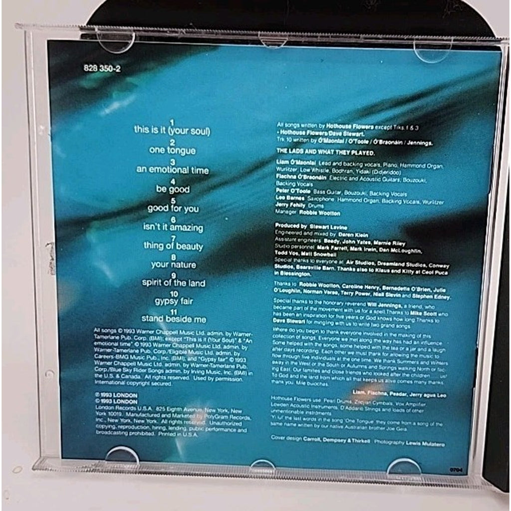 Songs From The Rain by Hothouse Flowers (CD, Mar-2000, Rhino (Label))