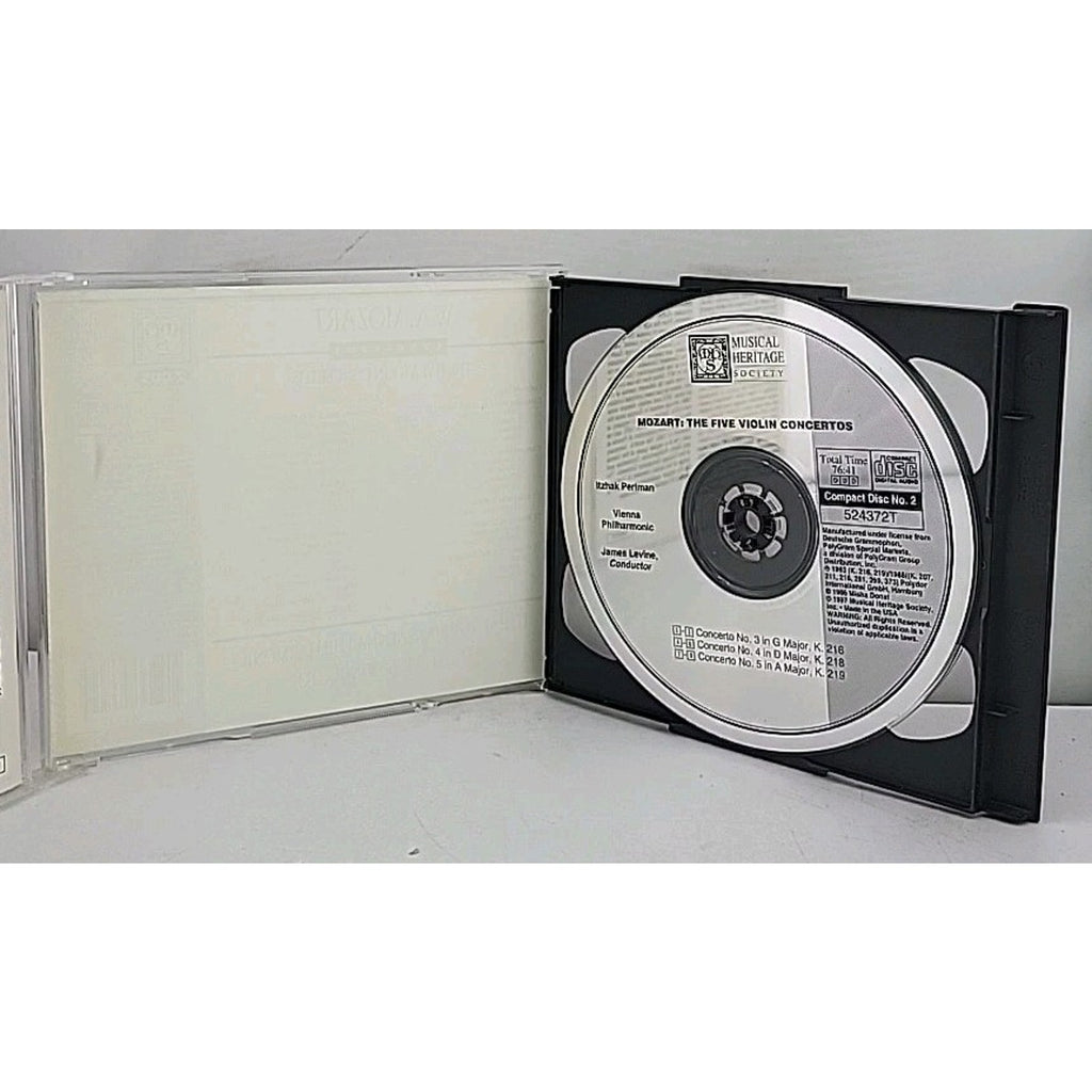 Mozart: The 5 Violin Concertos (Musical Heritage Society) (CD)
