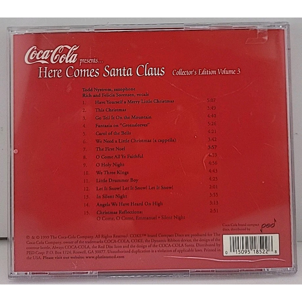 Here Comes Santa Claus: World's Favorite Christmas Carols CD / Coke a Cola