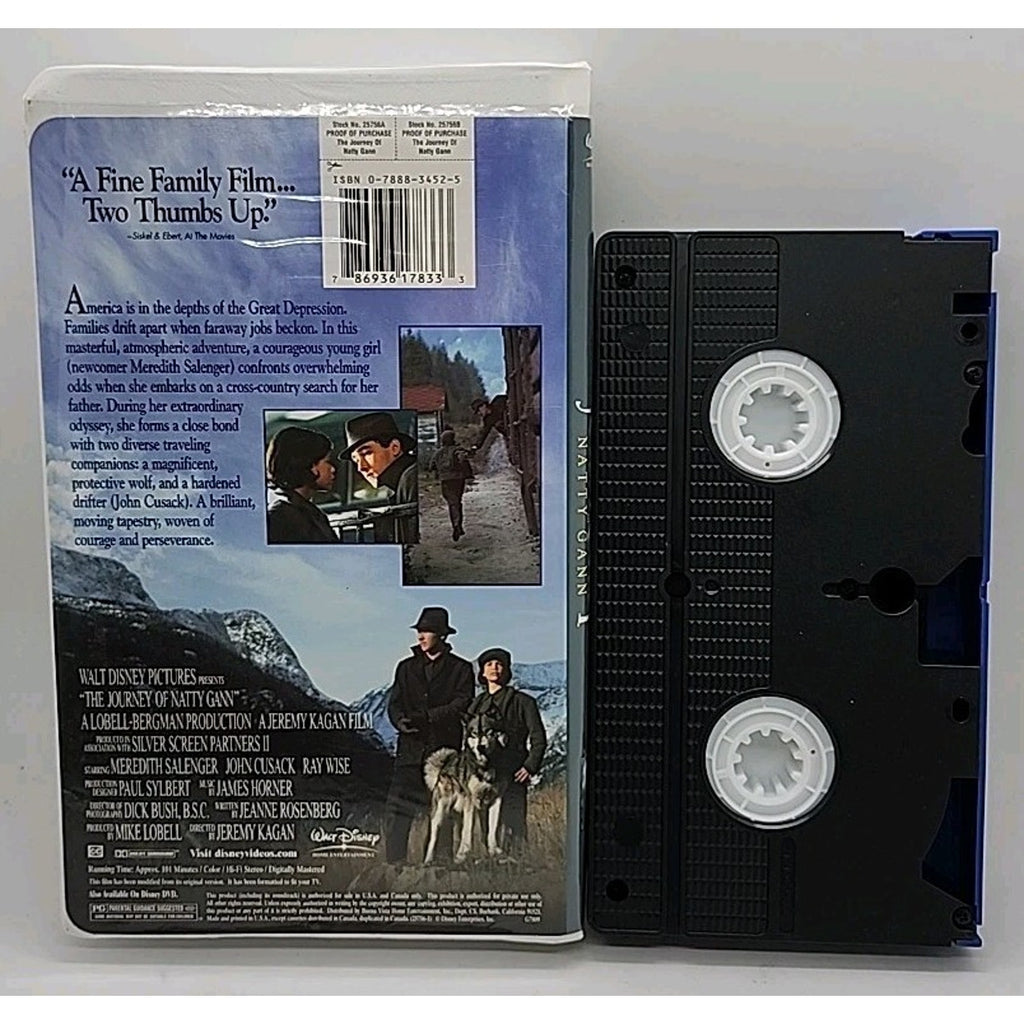 The Journey of Natty Gann (VHS, 2002)