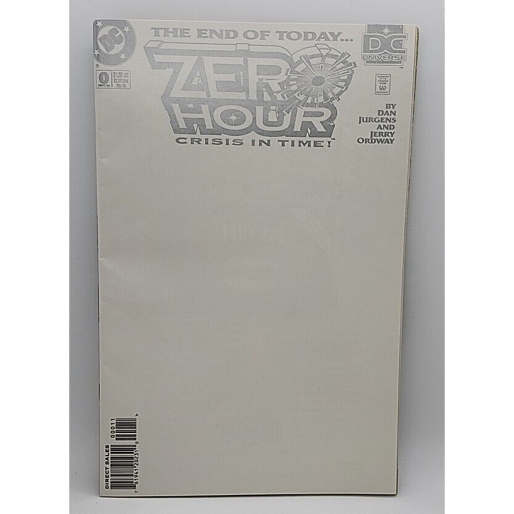 Comic Book Zero Hour 0