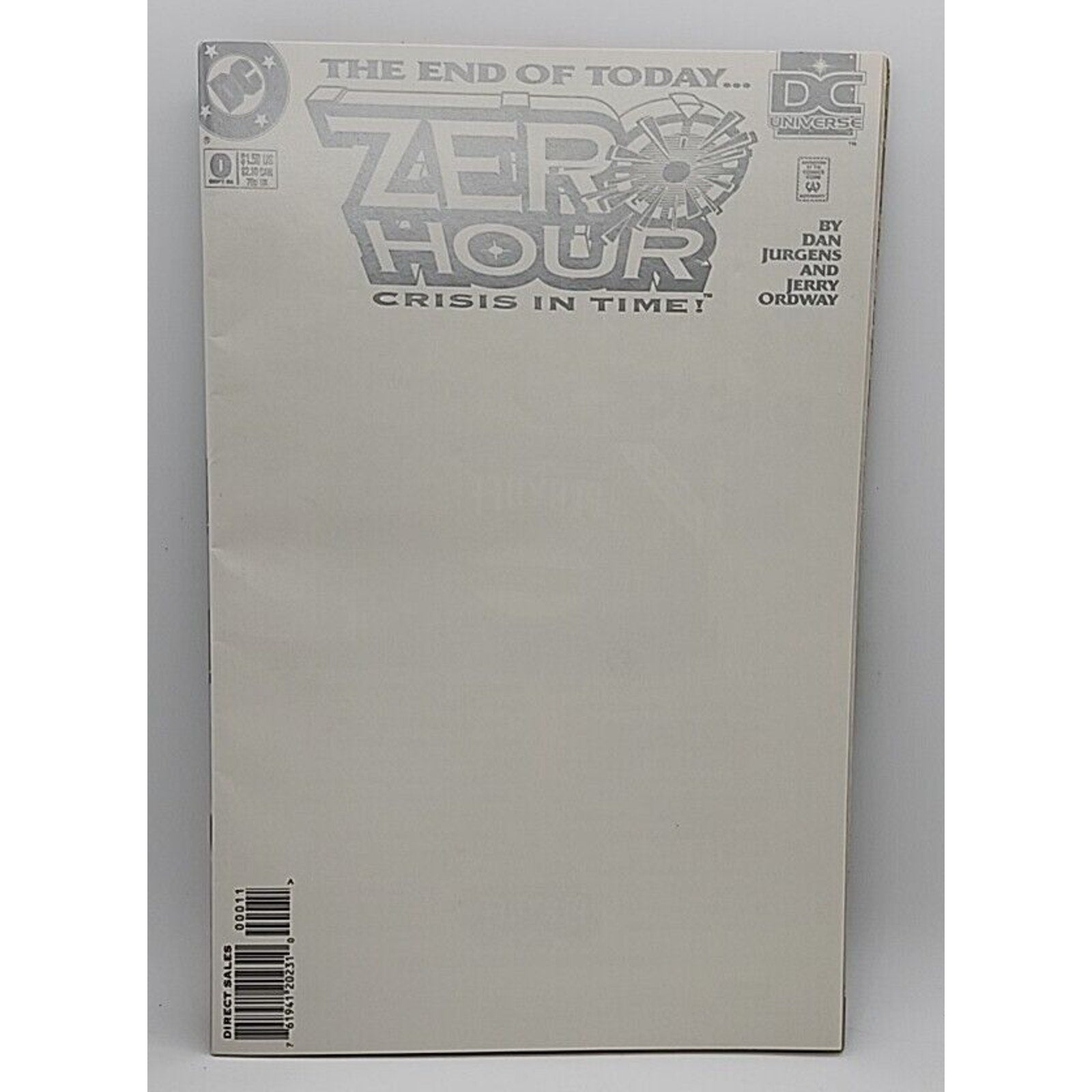 Comic Book Zero Hour 0