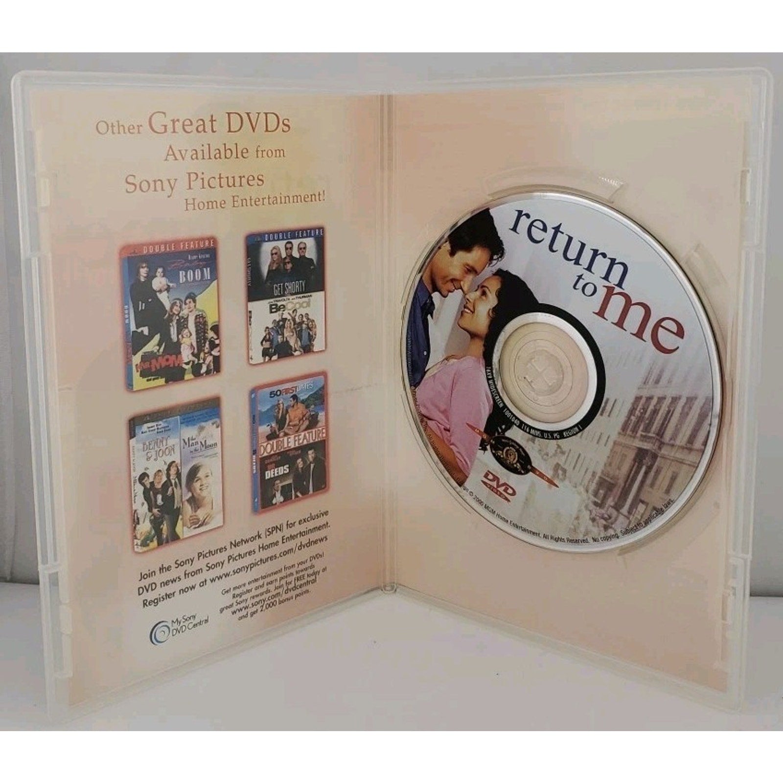 Return to Me/At First Sight (DVD)