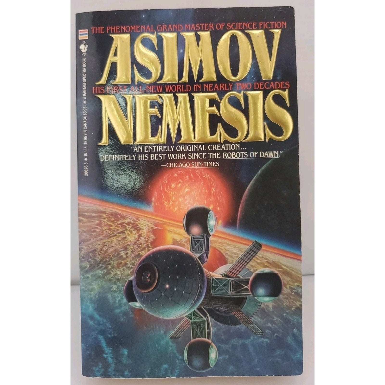 Nemesis : A Novel by Isaac Asimov (1990, Trade Paperback)