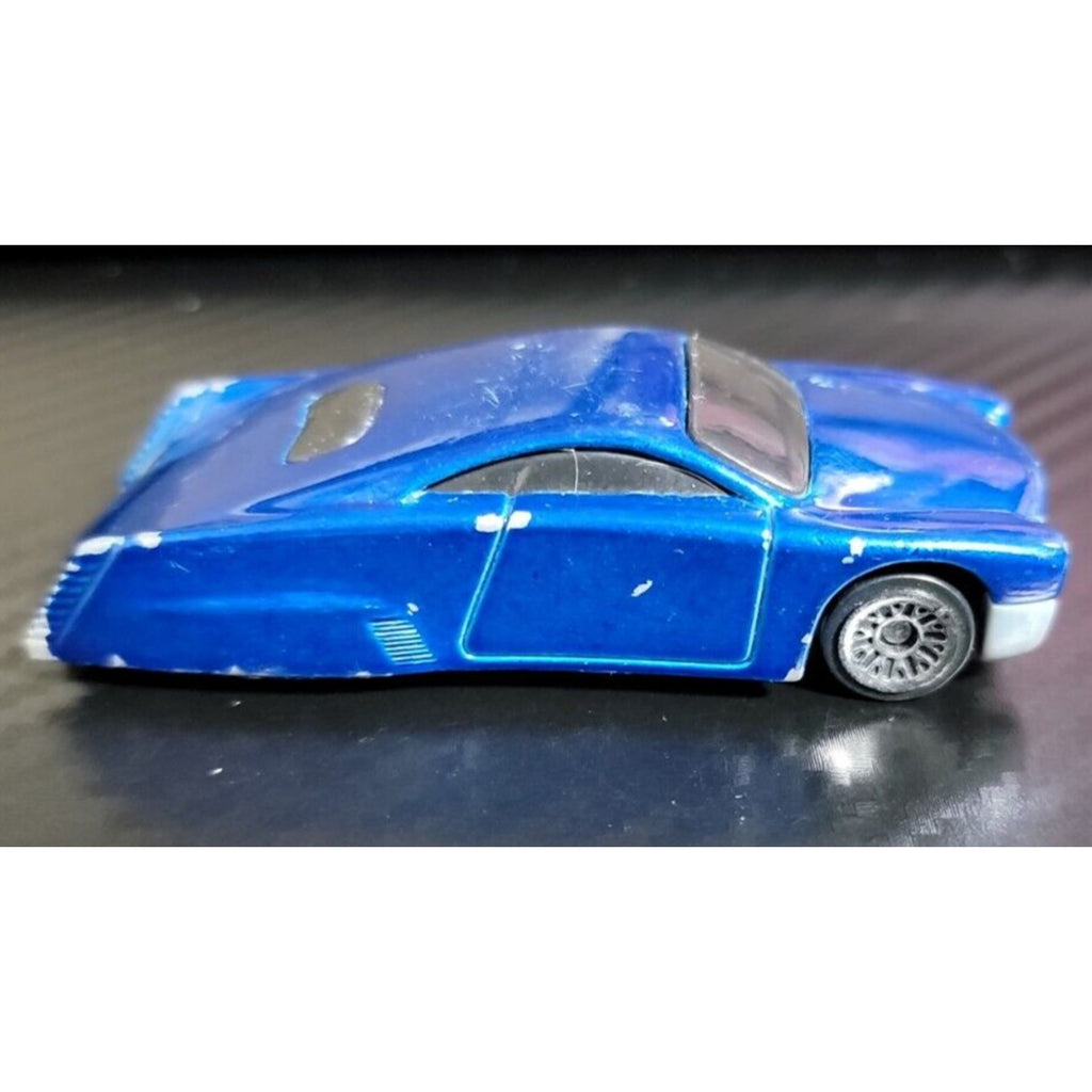 Hot Wheels 1999 Mattel Inc Blue Car (McDonald's Happy Meal)
