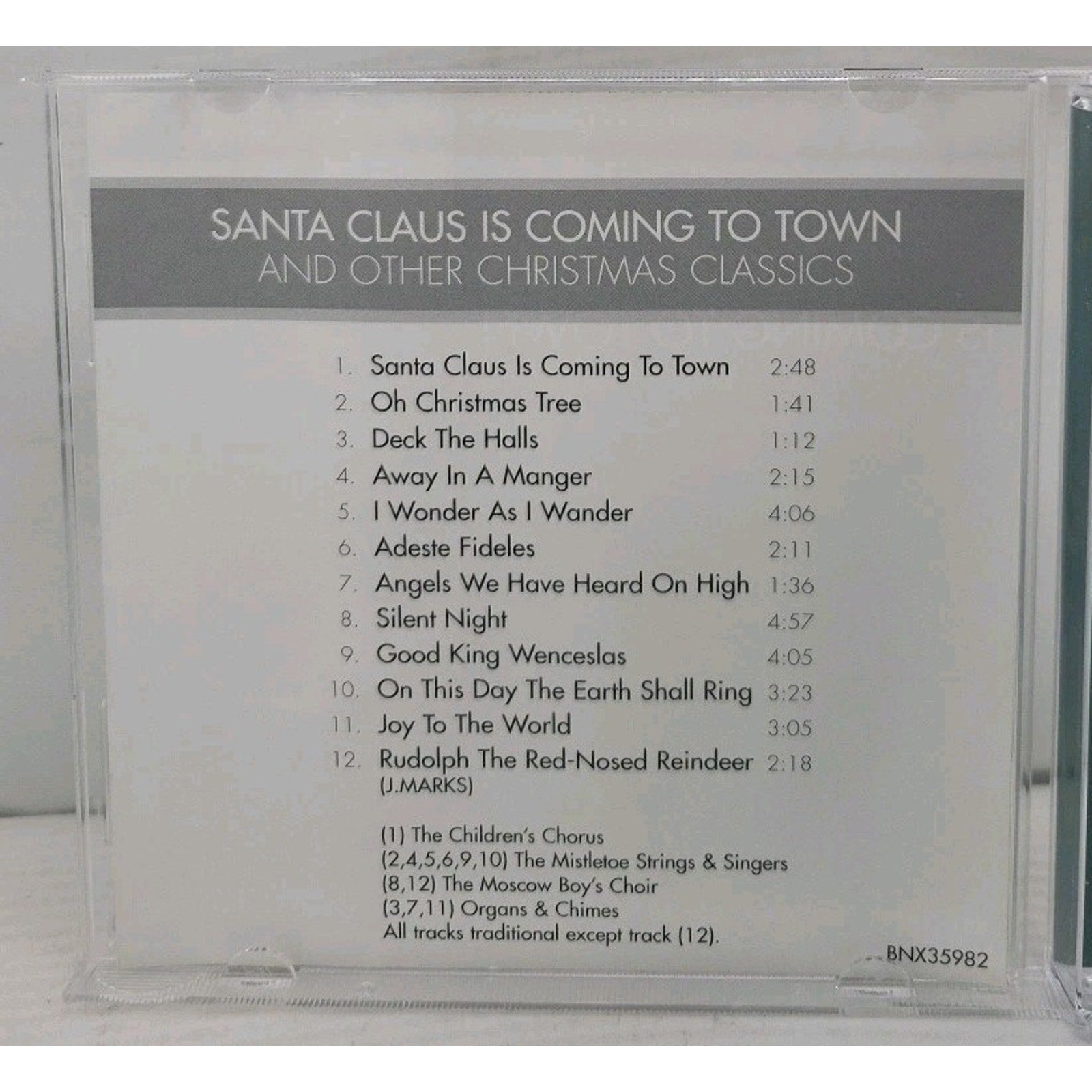 Santa Claus Is Coming to Town [St. Clair] by Children's Choir (CD, Jun-2004, St.
